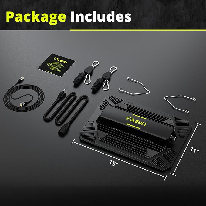 UAP1200 LED Grow Light for Indoor Plants, 120W Plant Lights with Commercial Full Spectrum, Dimmable