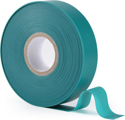 Stretch Tie Tape, 1” Wide 200FT Reusable Garden Plant Ties Green Tapes for Plants, Thick Garden