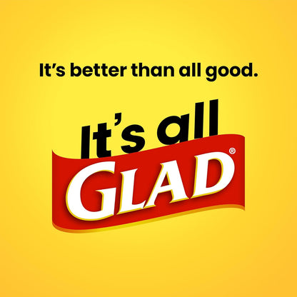 Glad ForceFlex Tall Kitchen Trash Bags, 13 Gal, Gain Original with Febreze, 80 Ct (Pack May Vary)
