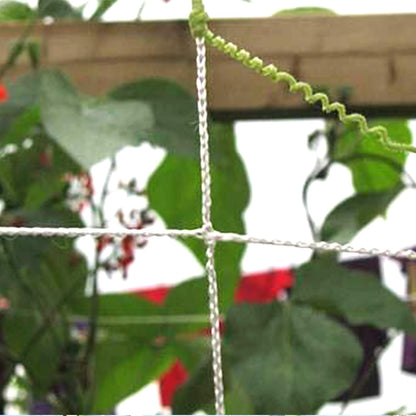 COMMON CULTURE Grow Strong Soft Mesh Nylon Trellis Netting Bulk Roll, 3.5 Inch Squares (9 cm), 5 ft