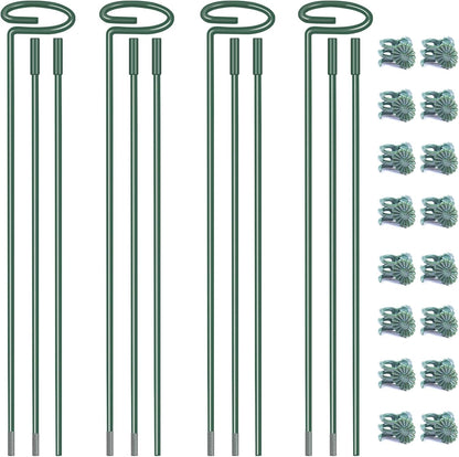 4.5mm Adjustable Length Plant Stake, Assembled (12 or 24 or 36 inch) Outdoor and Indoor Plant