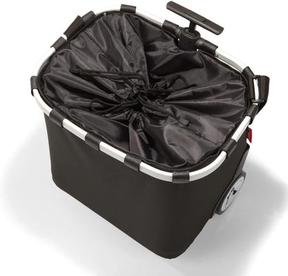 reisenthel carrycruiser Black - Portable Shopping Trolley with Sturdy Aluminum Frame, Shoulder