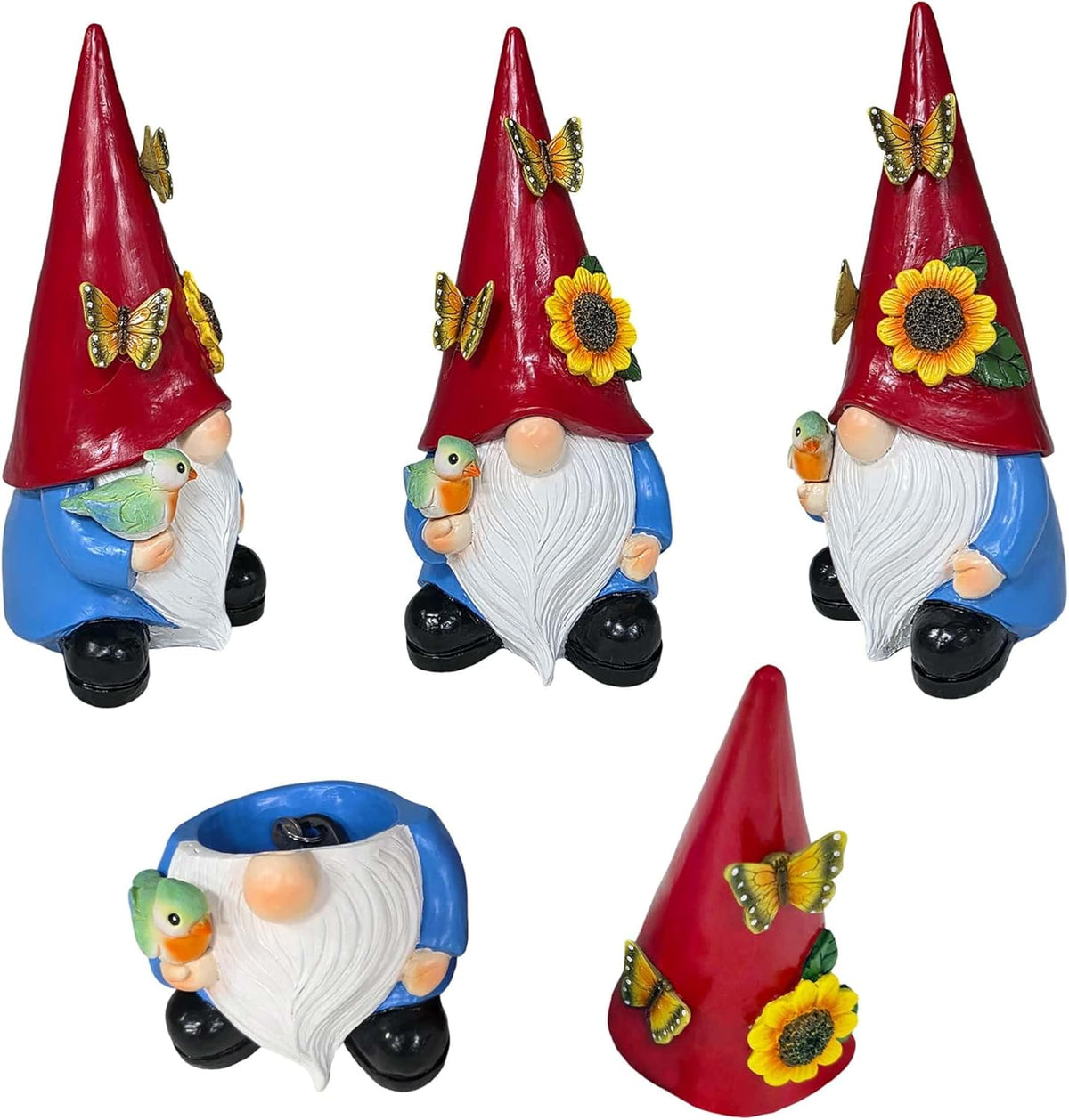 Key Hider Outdoor Garden Gnomes Statue Hide A Key Outside Gnome Figurine Decor For Yard Lawn Hidden