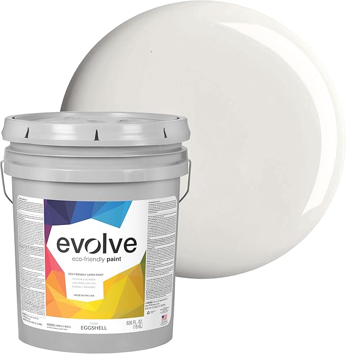 EVOLVE Paint & Primer: Environment-friendly, Low Sheen with One-coat Coverage for Interior &
