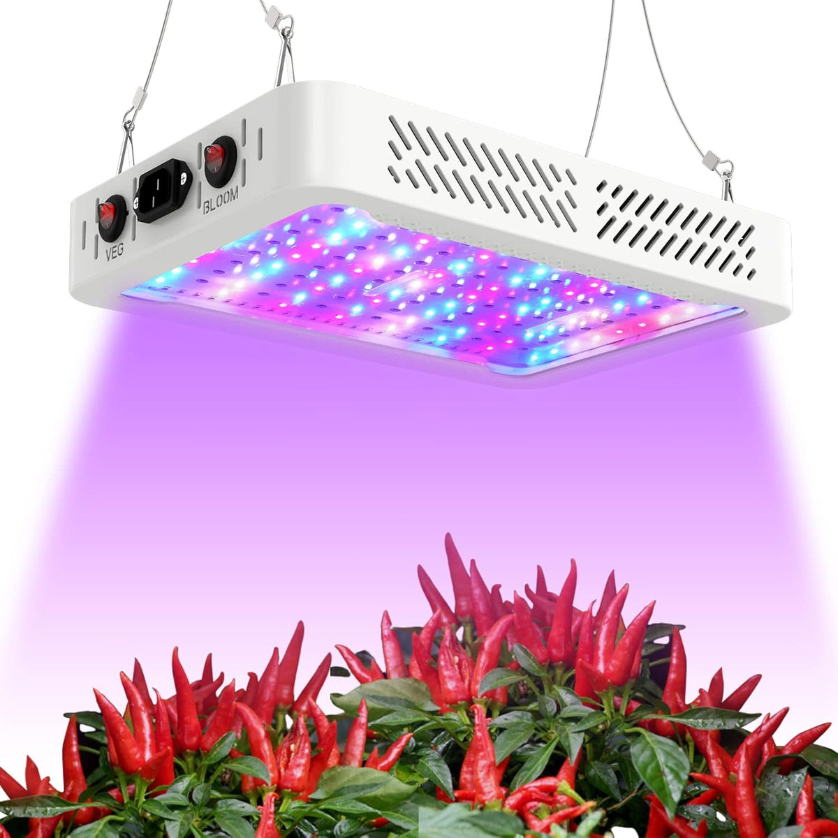1000w LED Grow Light for Indoor Plants, Full Spectrum Plant Light Growing Lamp for Hydroponic