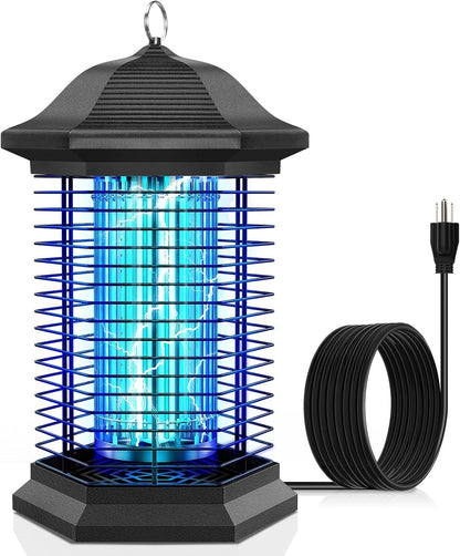 Bug Zapper Outdoor Indoor, 18W Power & 4400V Instant Grid Mosquito Repellent, Insect Control