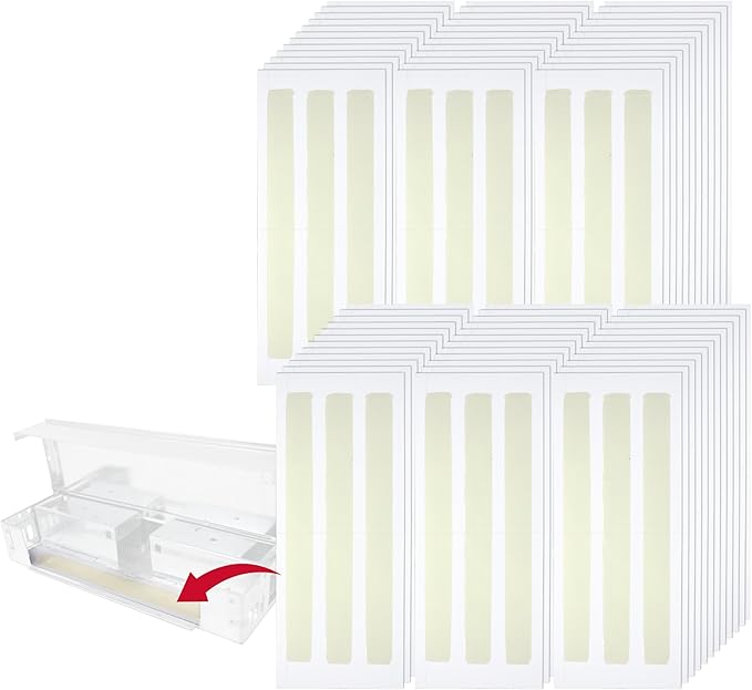 Catchmaster Pro Series Multi-Catch Mini Mouse Trap 216-Pack Mini Refills, Replaceable Glue Boards