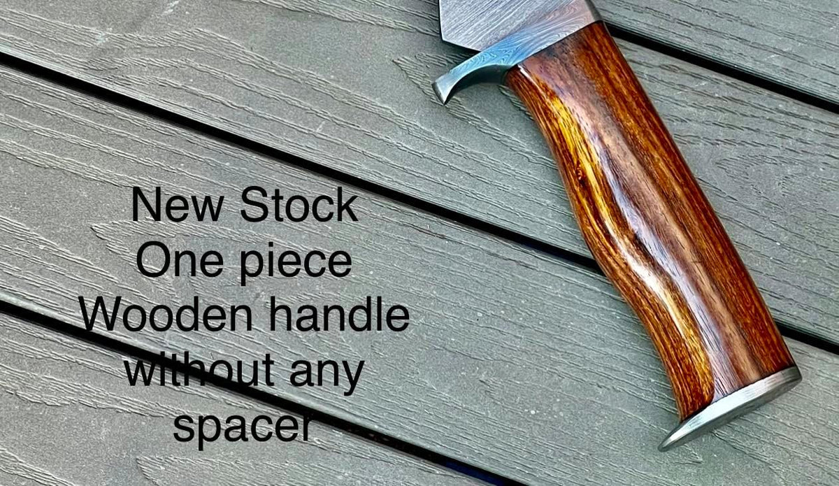Poshland RG-156 Handmade Damascus Steel 15.00 Inches Kukri Knife - Perfect Grip
