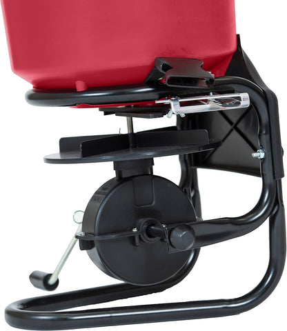 EarthWay 3100 40 LB (18 KG) Professional Chest Mount Hand Crank Broadcast Spreader Including Even