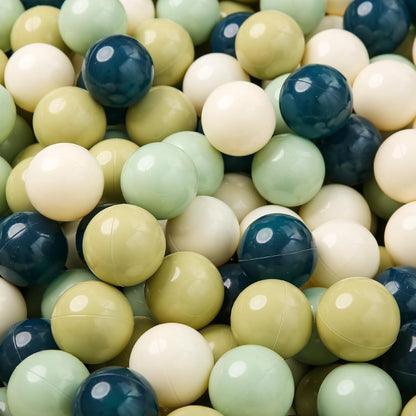 TRENDPLAY Plastic Balls for Ball Pits 2.2 Inch, Pack of 50 100 200 500 Hollow Balls, Perfect for