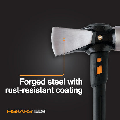 Fiskars 8 lb. Splitting Maul - 36" Shock-Absorbing, Comfort Grip Handle - Rust Resistant Forged