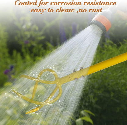 Garden Hand Tiller Garden Claw Twist Tiller Cultivator Tiller Soil Lossener Lawn Aerator Areator