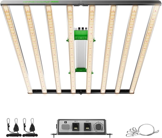 MARS HYDRO 2024 FC-E1000W Foldable Bar Style Led Grow Lights for Indoor Plants Diode Full Spectrum