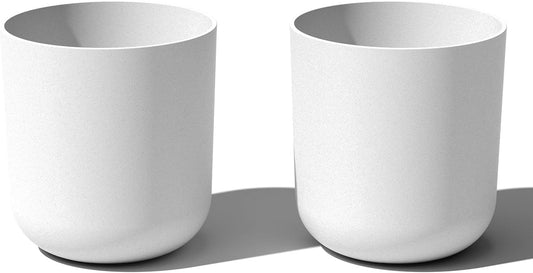 Veradek Mason Series Lima Planter - Round Planter for Indoor or Outdoor Porch/Garden | Made from