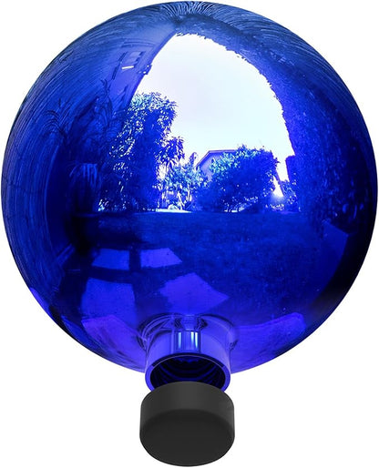 Alpine Corporation | 10" Indoor/Outdoor Glass Gazing Globe — Festive Garden & Yard Décor Accent