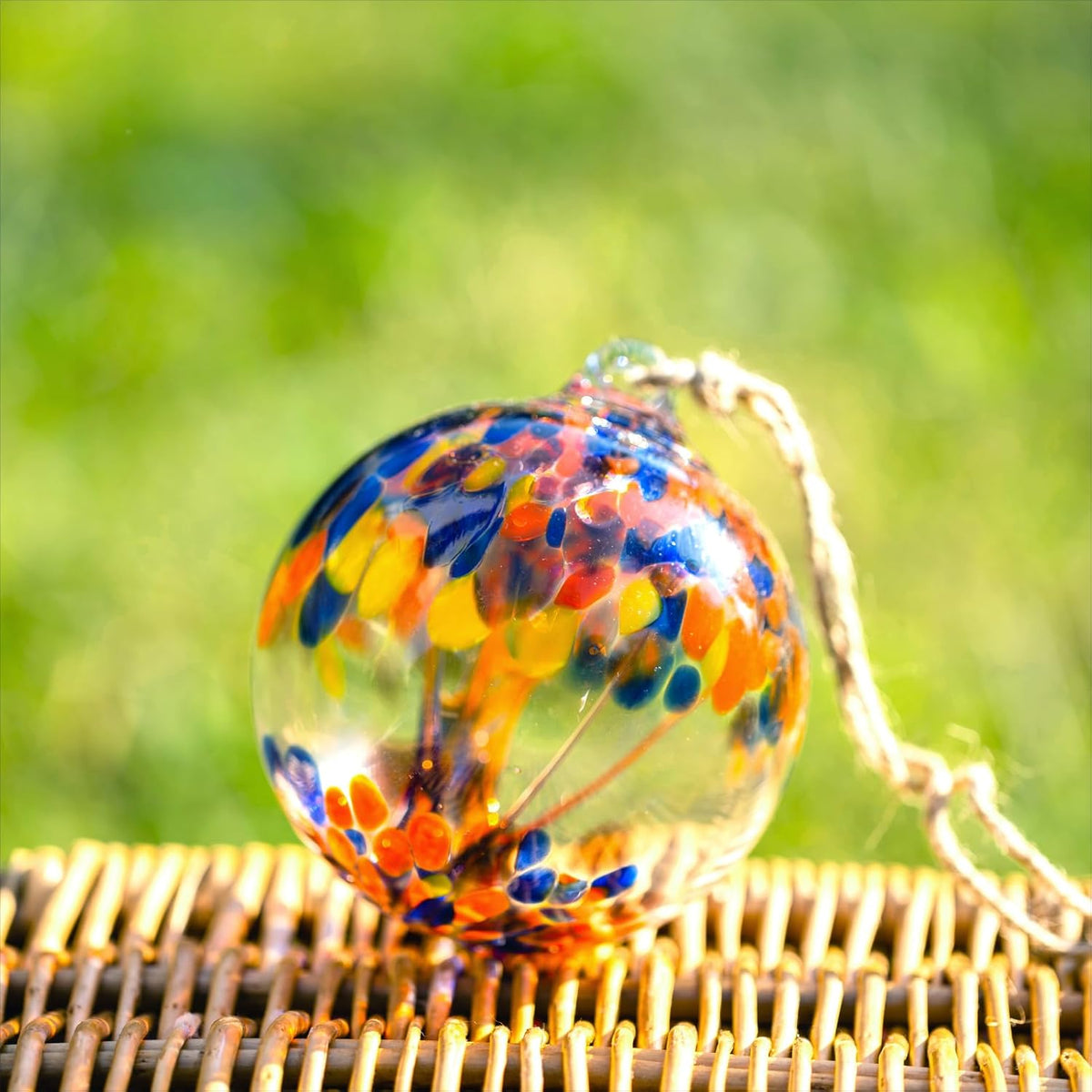 4” Tree of Life Witch Balls, Gazing Balls Hanging Friendship Balls, Hand-Blown Glass Christmas