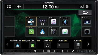 Alpine i407-WRA-JK 7in in-Dash Digital Receiver with SXV300v1 Satellite Radio Tuner Compatible with