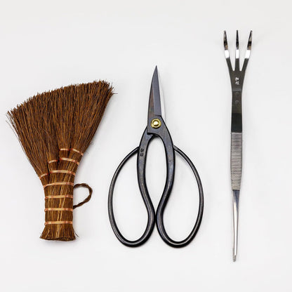 Wazakura Japanese Bonsai Garden 3PCS Tool Starter Kit, Made in Japan, Traditional Bonsai Scissors