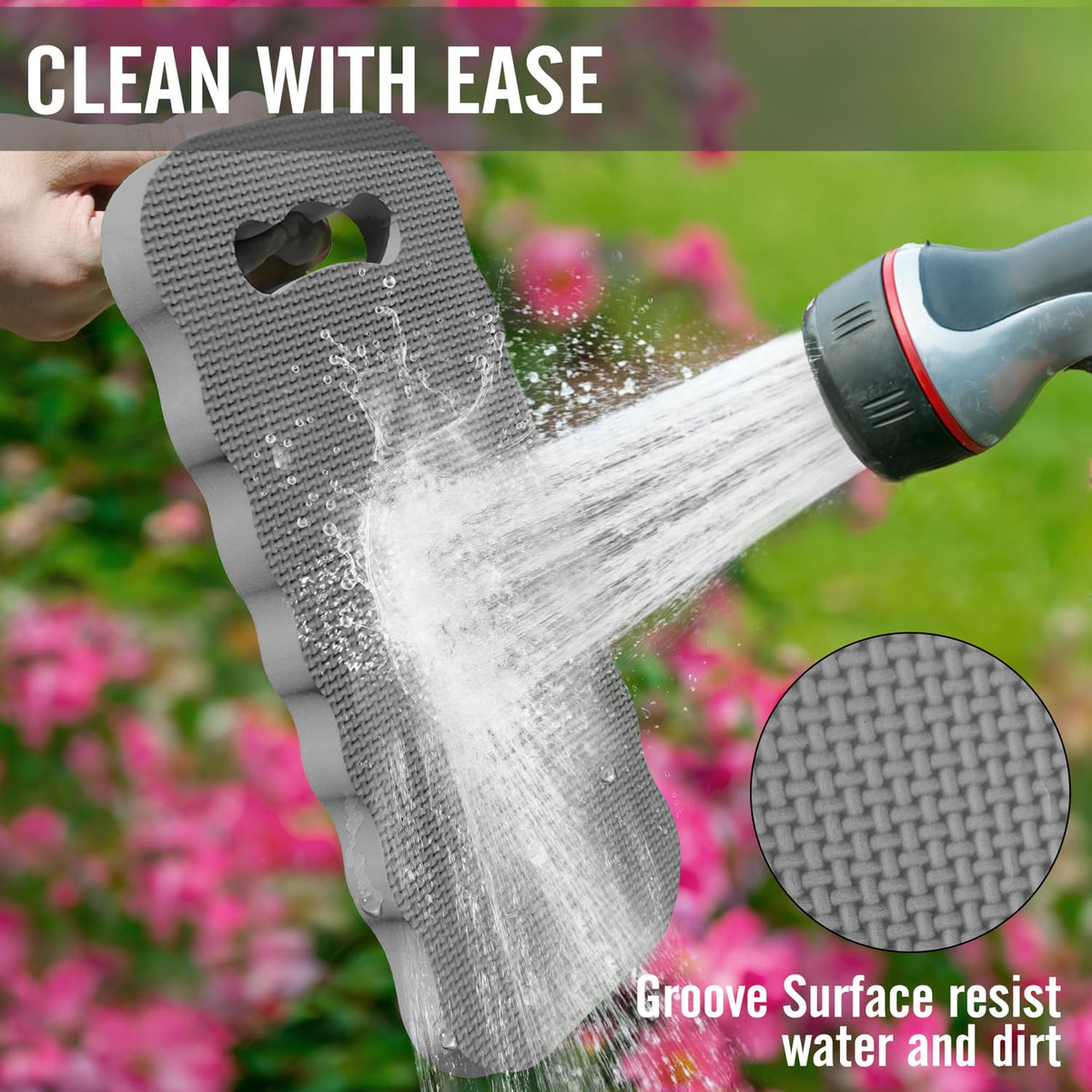 Altdorff Thick Kneeling Pad 2 Pack, Waterproof,Comfortable Garden Kneeling Pads Stain Resistant