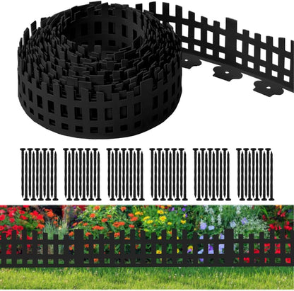 Garden Edging 33FT, Landscape Edging Borders [Extra Tall 4.9IN ] Flexible Lawn Edging Kit with