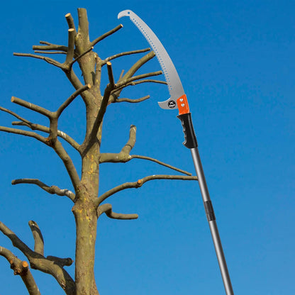 Walensee Pole Saws for Tree Trimming 7.7 FT Lightweight Manual Stainless Steel Extension High Pole