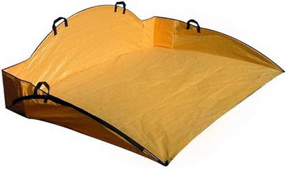 Reusable Cleanup Tarp for Lawns and Gardens - Landscape and Yard Accessories, Rake Leaves and