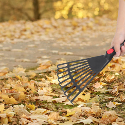 BESPORTBLE 2-Pack Small Hand Rakes - Lightweight Plastic Garden Rakes for Raised Garden Bed