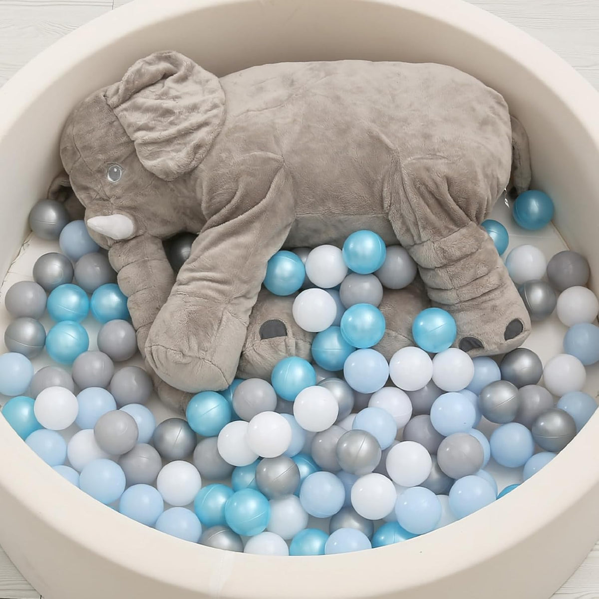 TRENDPLAY Plastic Balls for Ball Pits 2.2 Inch, Pack of 50 100 200 500 Hollow Balls, Perfect for