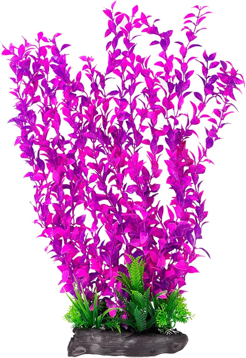 Hamiledyi Aquarium Plastic Plants Aquarium Decor Artificial Fish Tank Plants,Tall Fish Tank