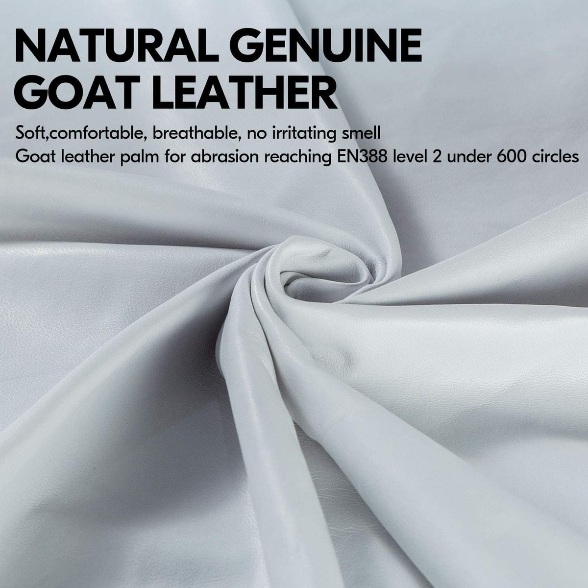 Vgo... 1-Pair Premium Geniune Goat Leather Extra-long Cuff Thornproof, Anti-abrasion, Anti-Impact