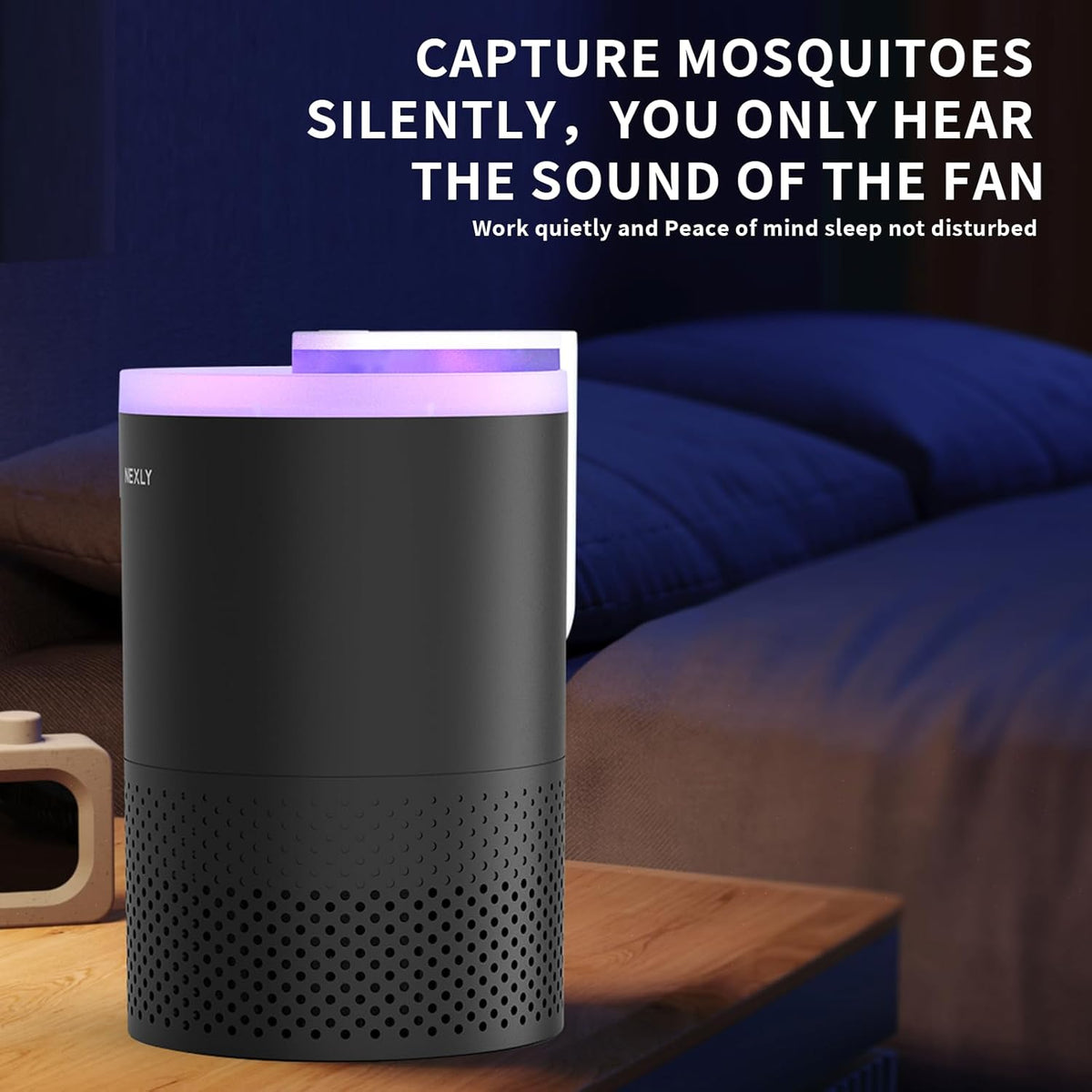 NEXLY MK029 Bug Zapper Trap Indoor Mosquito Zapper Mosquito Killer Fly Traps Flying Insects Zappers