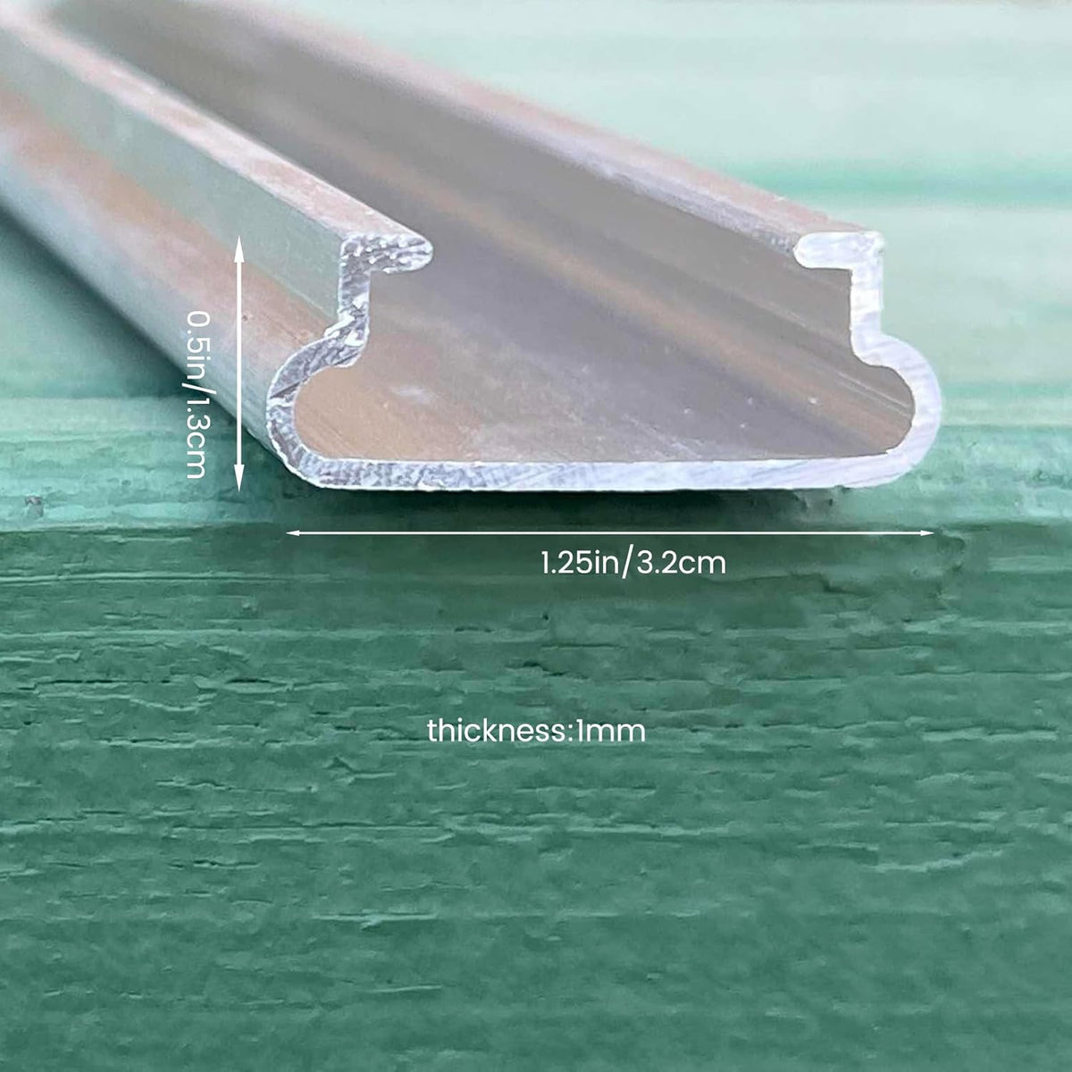 6.6 ft Set of 20 Greenhouse Spring Wire and Lock Channel Kit, PVC-Coated Wires and Aluminum Lock