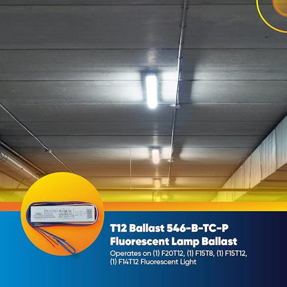 Technical Precision T12 Ballast Replacement for Universal 546-B-TC-P Fluorescent Lamp Ballast