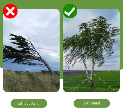 Heavy Duty Steel Tree Stake Kits Tree Stakes and Supports for Leaning Trees Tree Staking and