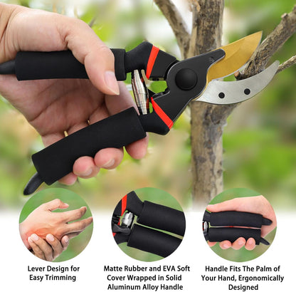 Kynup 3Pack Pruning Shears, Garden Shears, Pruning Shears for Gardening, Gardening Shears Scissors