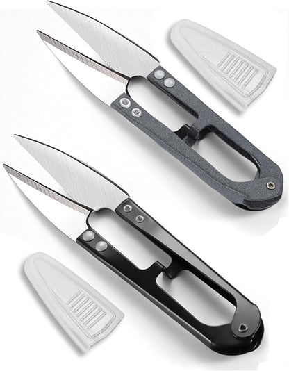 2 Pcs Bonsai Pruning Scissors for plants, Mini plant trimmers & Sewing Snips for Bud Leaves Flowers