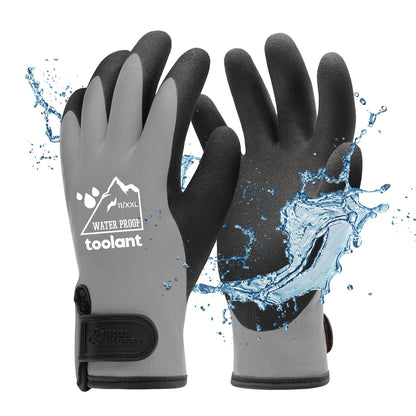 100% Waterproof Gloves for Men and Women, Winter Work Gloves for Cold Weather, Touchsreen, Thermal