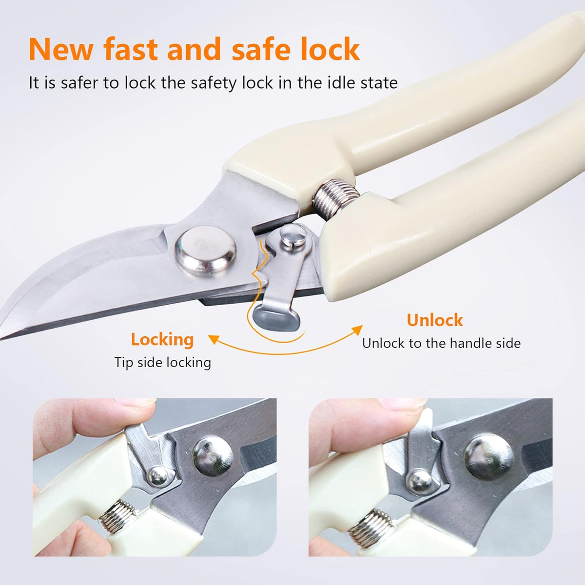 20 Pcs Garden Scissors for Plant, Tip Pruning Shears for Cutting Flowers, Trimming Plants, Bonsai