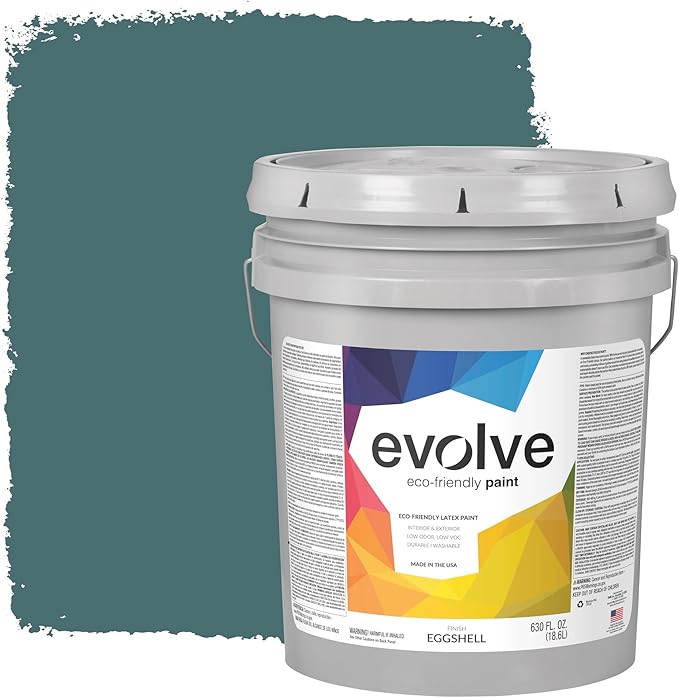 EVOLVE Paint & Primer: Environment-friendly, Low Sheen with One-coat Coverage for Interior &
