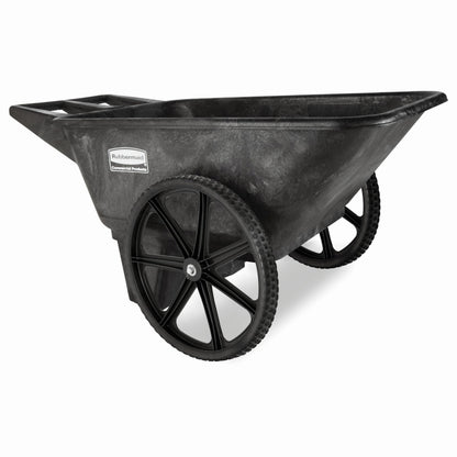 Rubbermaid Commercial Products 8.75 Cubic Foot, All-Weather, Big-Wheel Cart/Yard Cart/Lawn