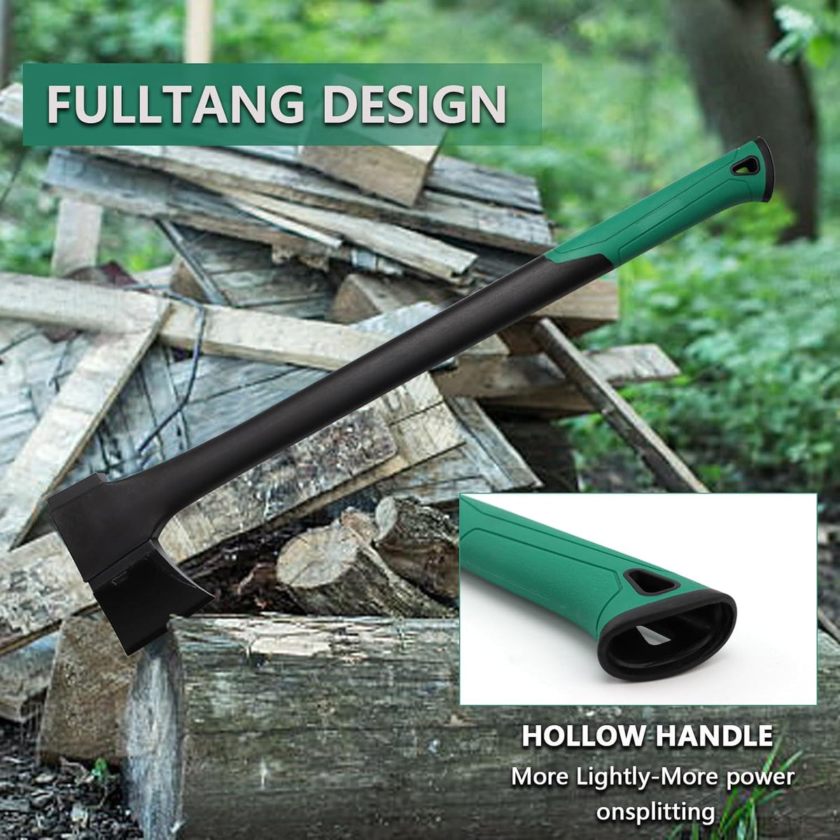 Camping Hatchet 31.8 Inch,Survival Hatchet Tactical for Wood Chopping and Kindling,Hatchet Axewith