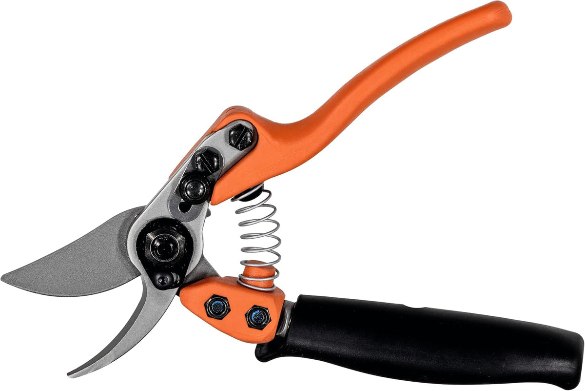 Original LÖWE 12 Bypass Secateurs 12.109 with Short Precision Cutting Head - Lightweight
