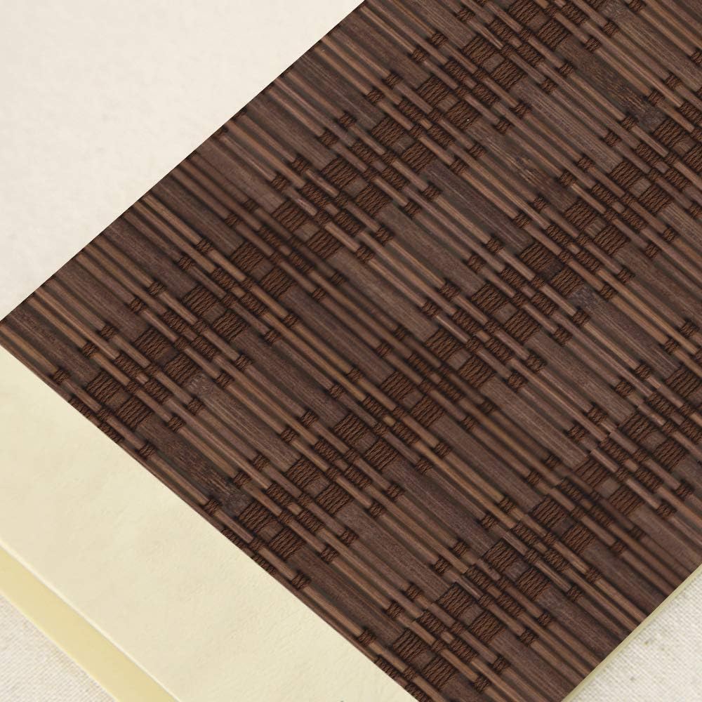 LETAU Wood Window Roman Shades, Bamboo Light Filtering Window Blinds for Indoor Home, Office