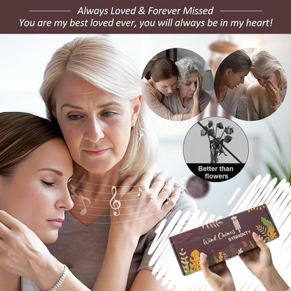 Memorial Gifts for Loss of Love one, 25''Memorial Wind Chimes of Sympathy Gifts for Loss of Love
