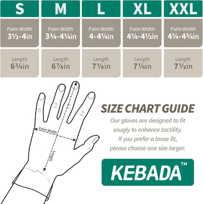 Kebada T1 Waterproof Winter Work Gloves for Men and Women,Insulated Work Gloves for Men Cold