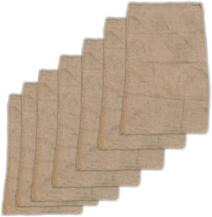 All Natural Reusable Jute Burlap Sacks 24" x 40" | Potato Sack Race Bags for Kids & Adults |