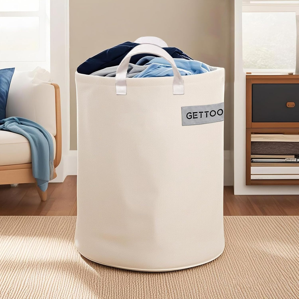 Lawn Bags for Yard Waste | Heavy-Duty Collapsible Leaf Bag, 20 Gallon Reusable Garden Clippings