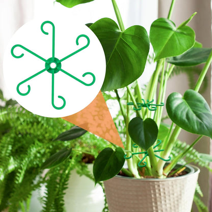 3PCS Plant Stem Support, 3 Sizes Climbing Houseplant Stem Holders, Plastic Reusable Flower Trellis