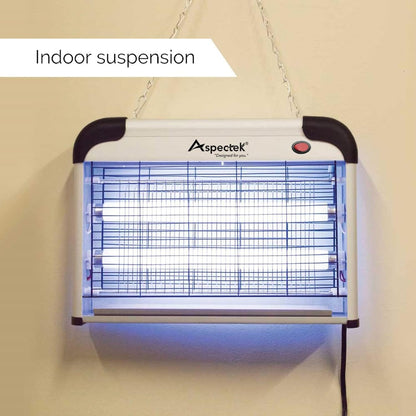 ASPECTEK Insect Killer, Bug Zapper, Powerful 20W Electronic Indoor Fly Zapper, Mosquito