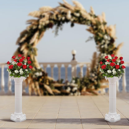 Roman Columns Wedding Column Stand Roman Pillar Plant Stand Plastic Greek Column Statue Pedestal
